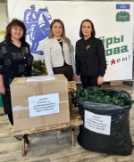 В Сибае воспитанники детского сада "Солнышко" помогли пожилым людям и подготовили посылки для бойцов
